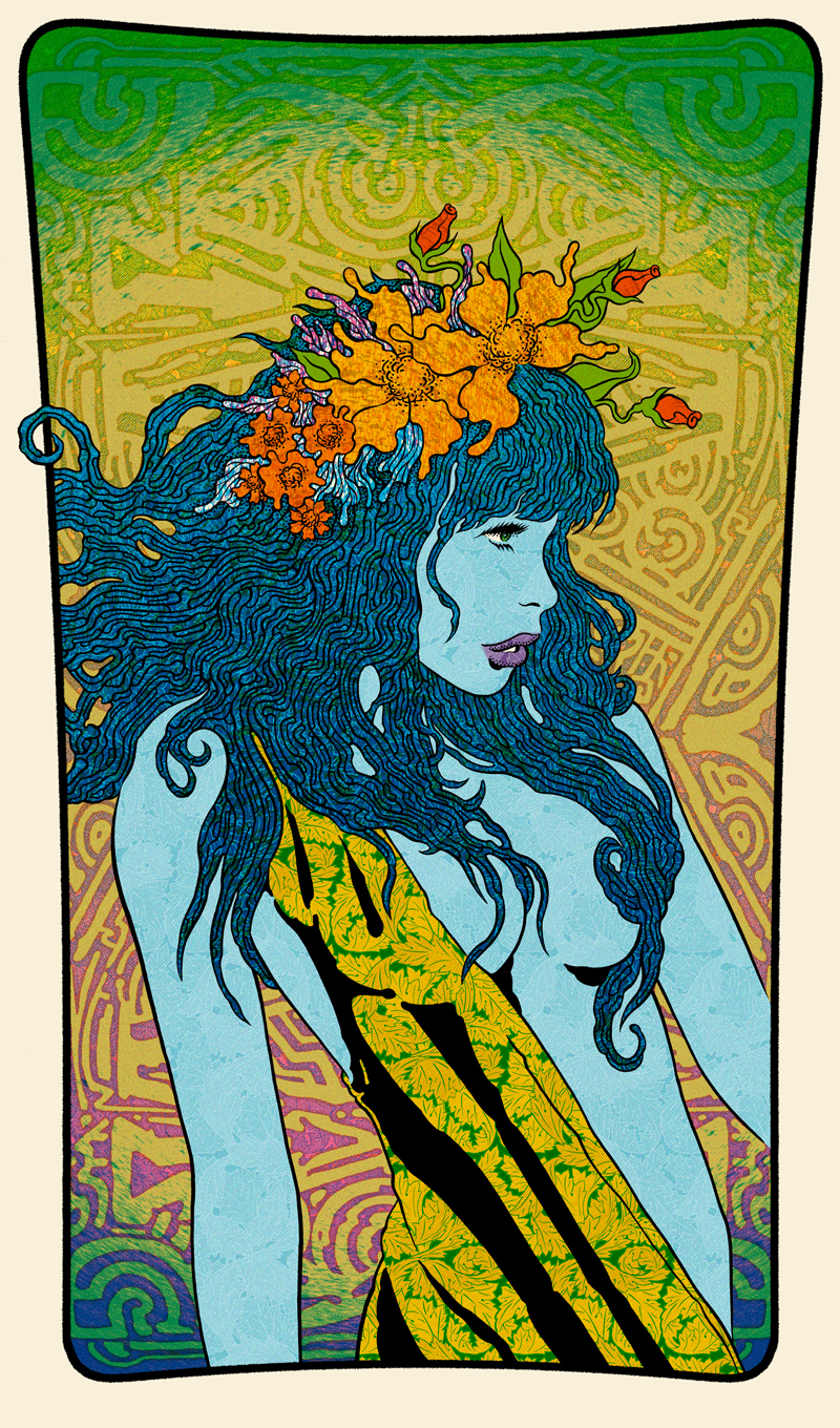 Maenad (Blue), 2015