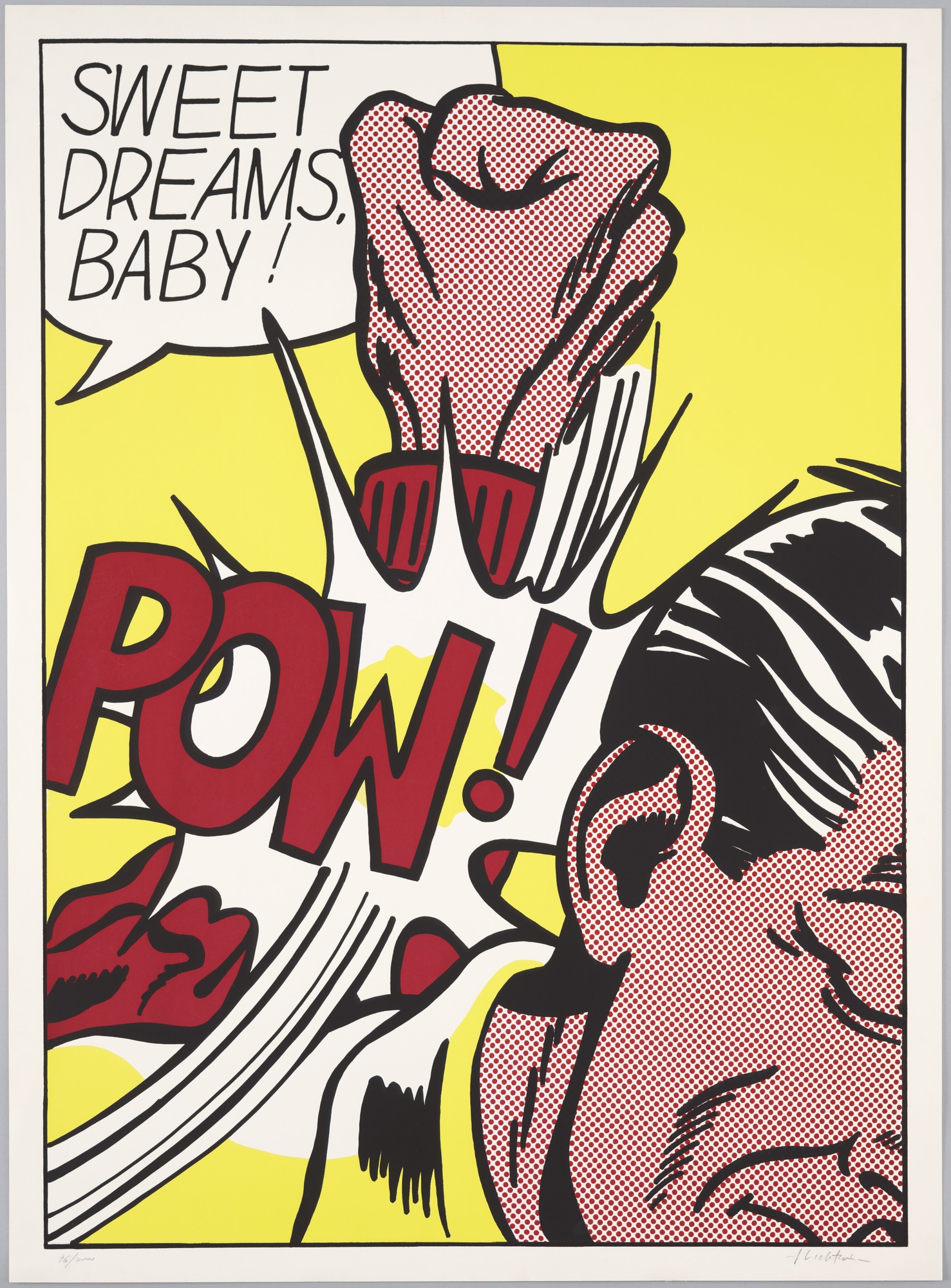 Sweet Dreams, Baby! by Roy Lichtenstein