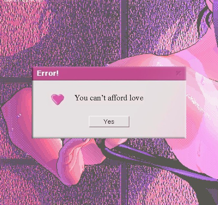 You can’t afford love