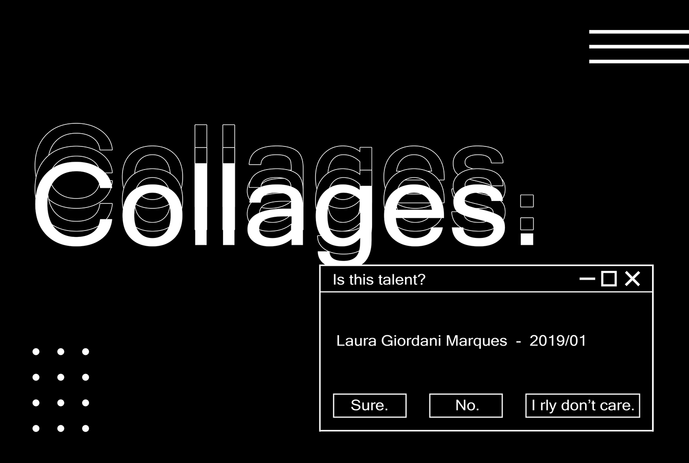Laura Giordani portfolio 2019
