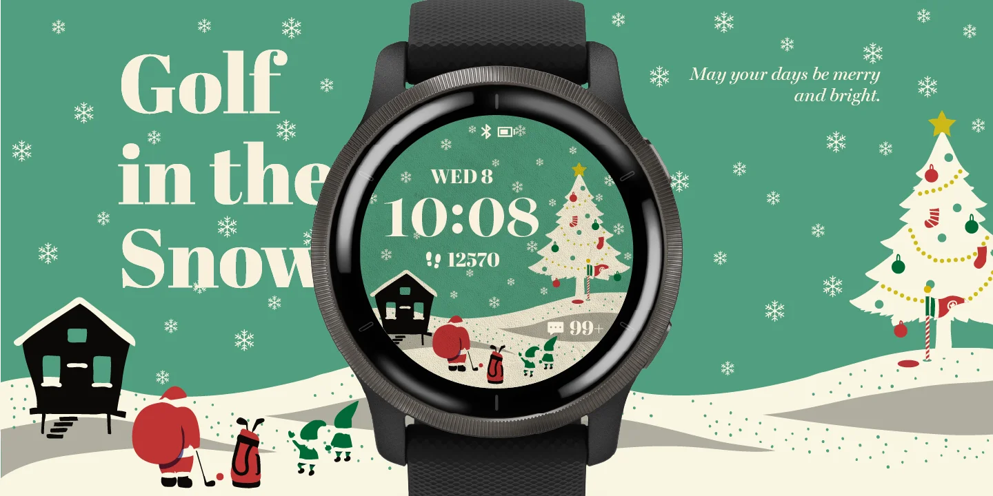 雪中高爾夫 Golf in the Snow 1