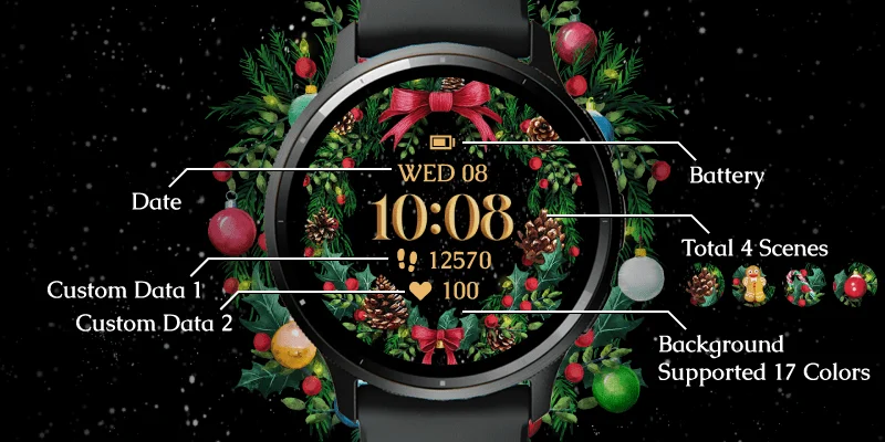 聖誕花圈 Christmas Wreath 2