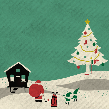 雪中高爾夫 Golf in the Snow