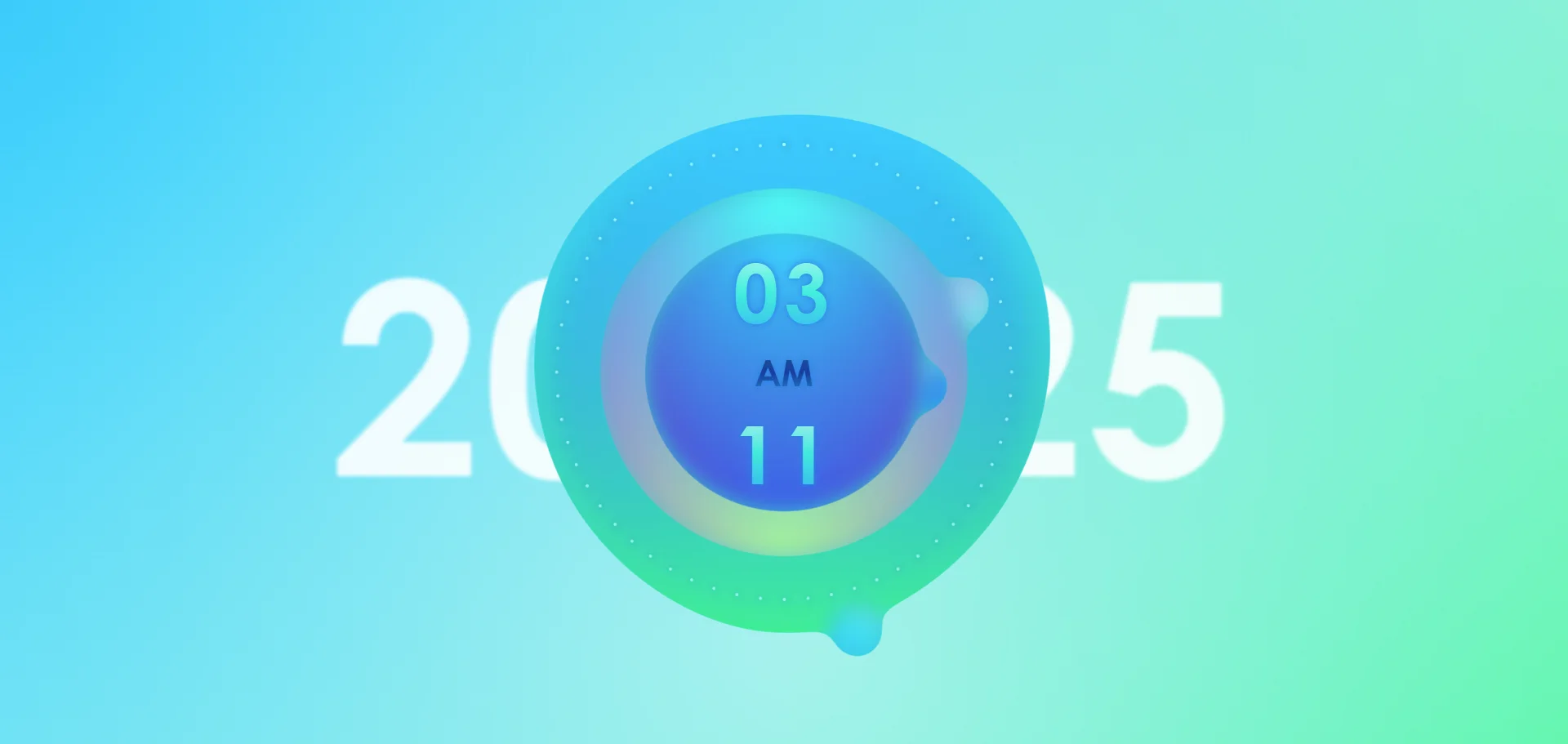 流動的時鐘 Flowing Clock